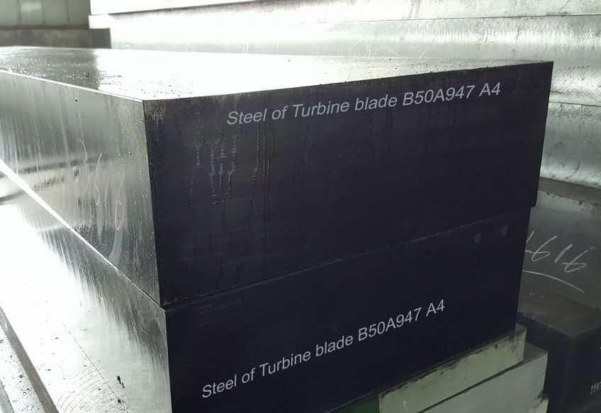 Steel of Turbine blade B50A947 A4